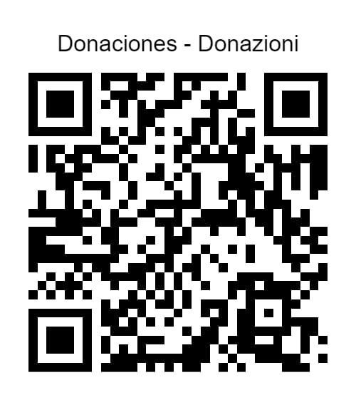 Código QR para colaborar con el Club Social Nápoles